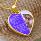 Heart bracelet to my wife sunshine in my eyes