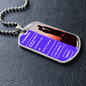 dog tags to my soulmate sunshine in my eyes