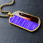 dog tags to my soulmate sunshine in my eyes