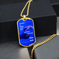 Dog tag to my husband,love then, love you still, loving hands