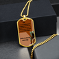 hey dad dog tag son
