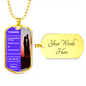 dog tags to my soulmate sunshine in my eyes