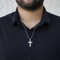 Stainless steel necklace my hero dad