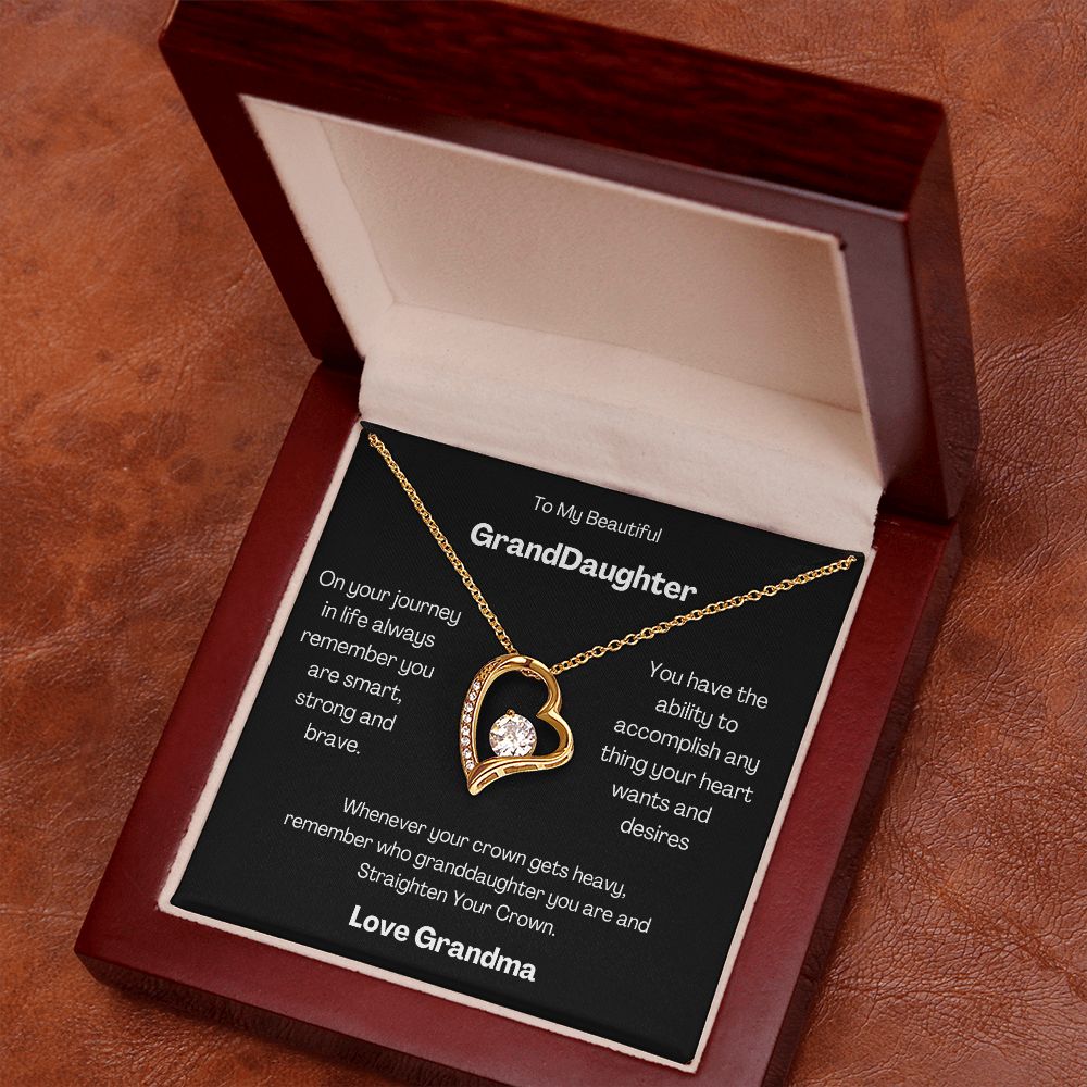 Granddaughter from Grandma - Forever Love Necklace