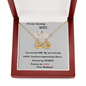 my amazing wife infinity necklace