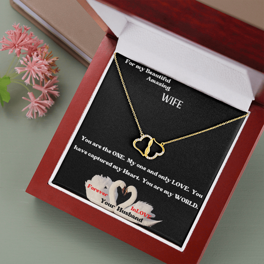 beautiful amazing wife everlasting necklace