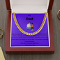 Cuban link chain #1dad