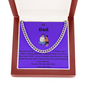 Cuban link chain #1dad