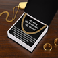 My King My Soulmate Cuban chain necklace