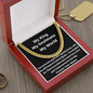 My King My Soulmate Cuban chain necklace