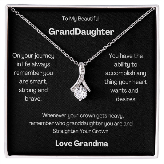 Granddaughter from Grandma - Alluring Beauty Necklace