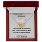 Interlocking heart necklace, My Amazing Soulmate