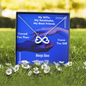 Infinity necklace to my wife love you then always will 2 hands