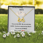 my amazing wife infinity necklace