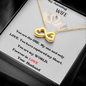 my amazing wife infinity necklace