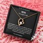 exceptional mom from daughter heart necklace