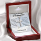 My Amazing Granddaughter stainless steel cross necklace
