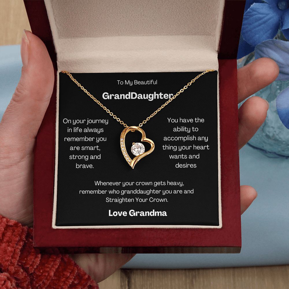 Granddaughter from Grandma - Forever Love Necklace