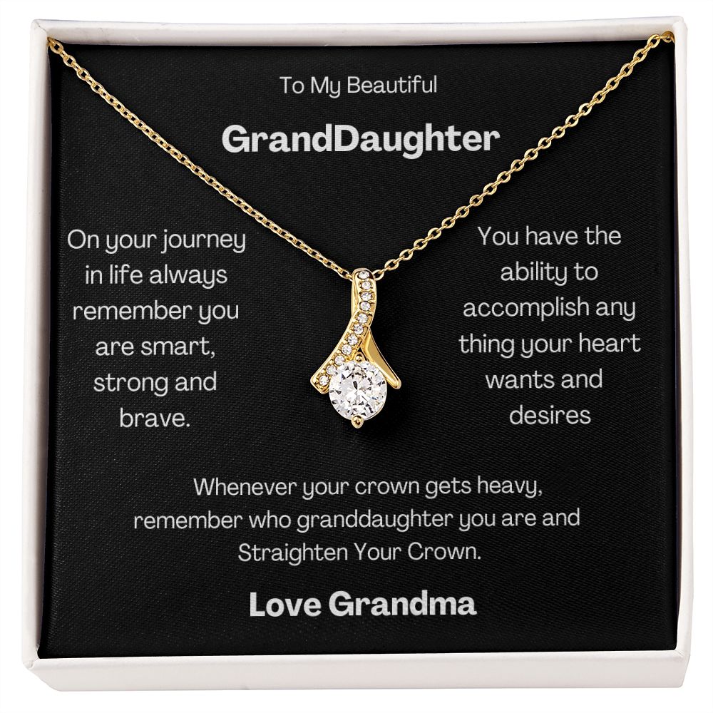 Granddaughter from Grandma - Alluring Beauty Necklace