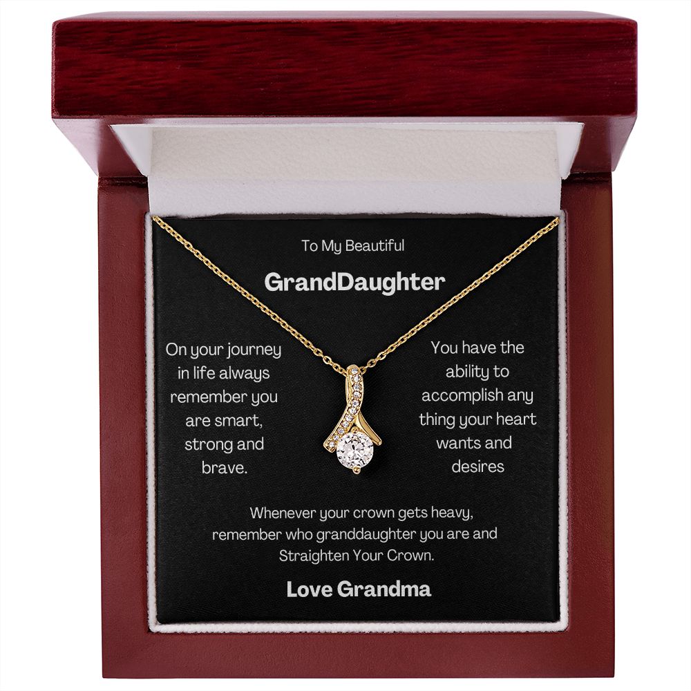 Granddaughter from Grandma - Alluring Beauty Necklace