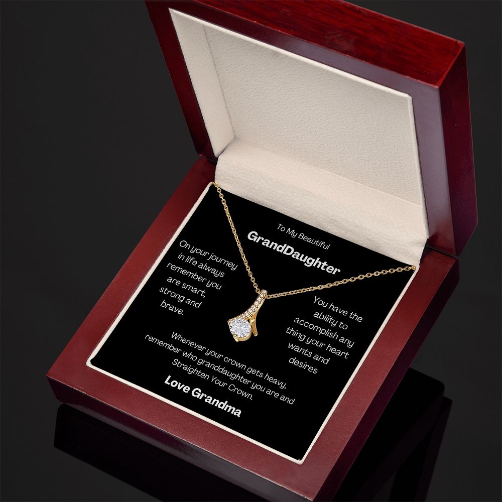 Granddaughter from Grandma - Alluring Beauty Necklace