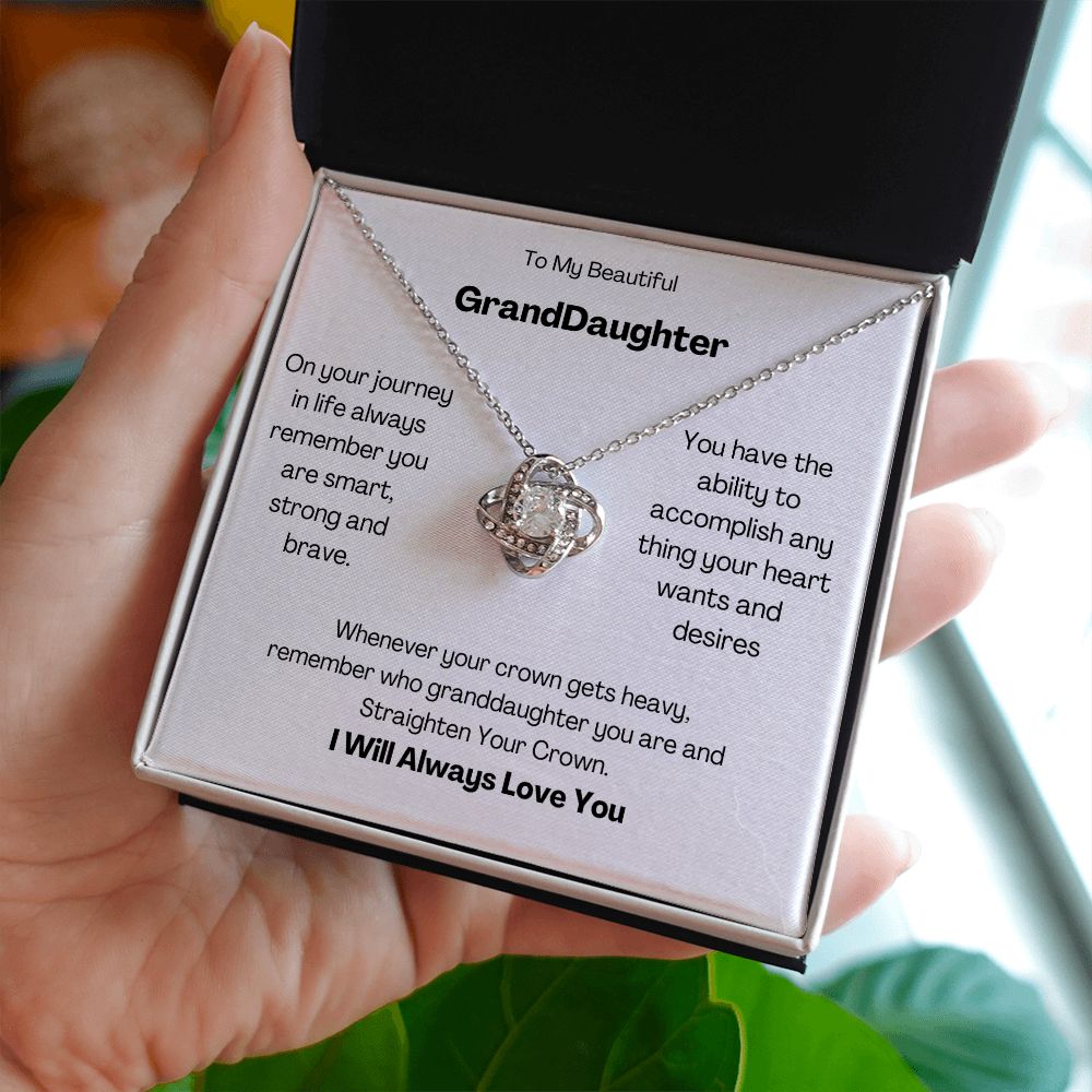 Granddaughter - Love Knot Necklace