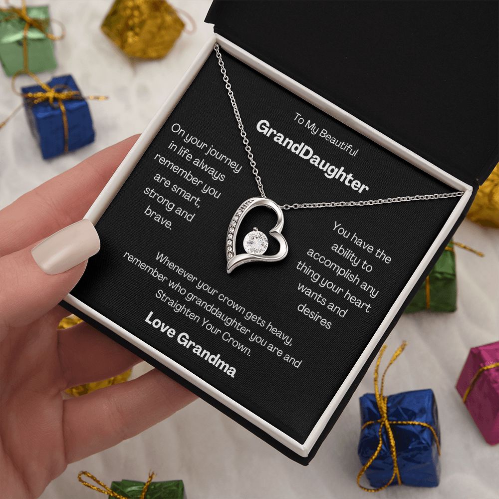 Granddaughter from Grandma - Forever Love Necklace