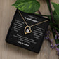 Granddaughter from Grandma - Forever Love Necklace