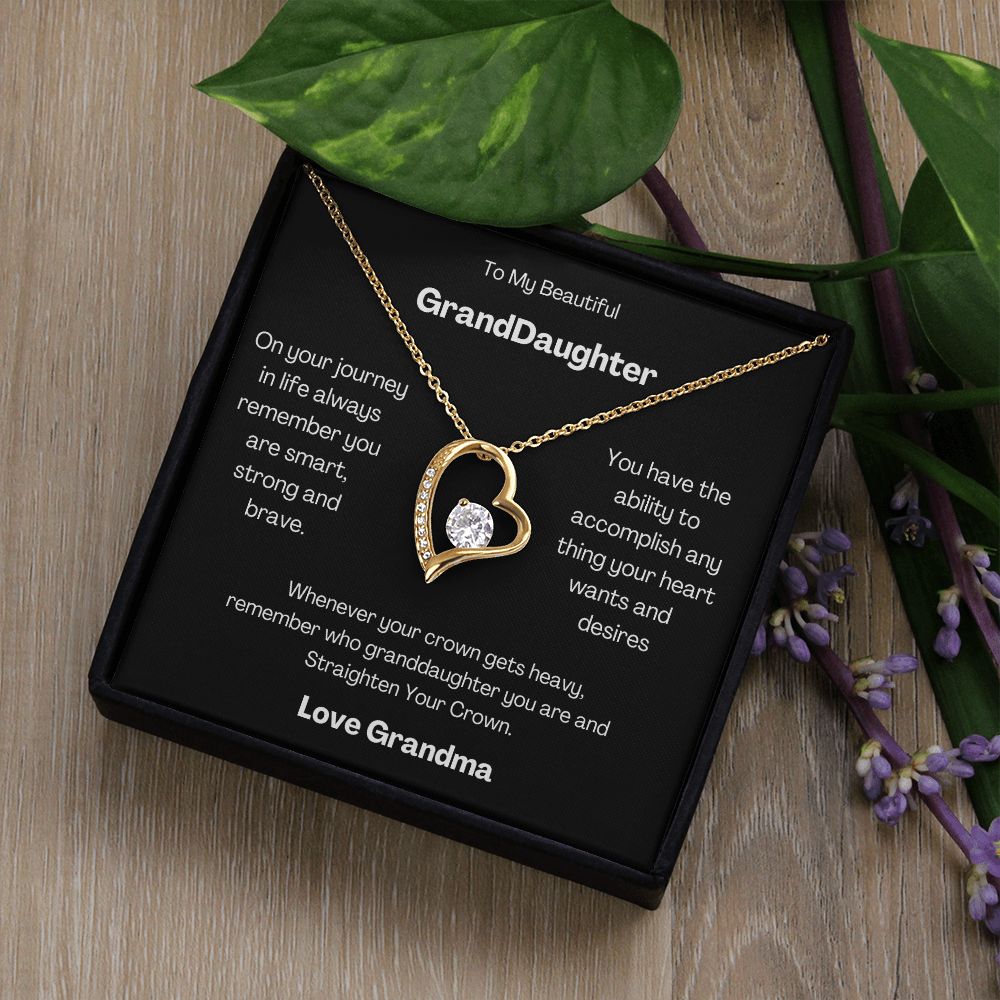 Granddaughter from Grandma - Forever Love Necklace
